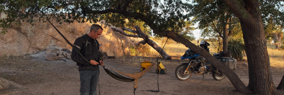 Sterling Noren motorcycle camping hammock 2021