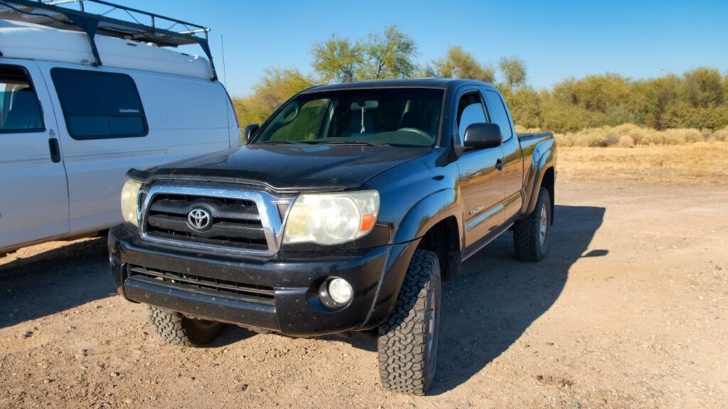 Eva Rupert Toyota Tacoma on Agua Caliente Road 2021